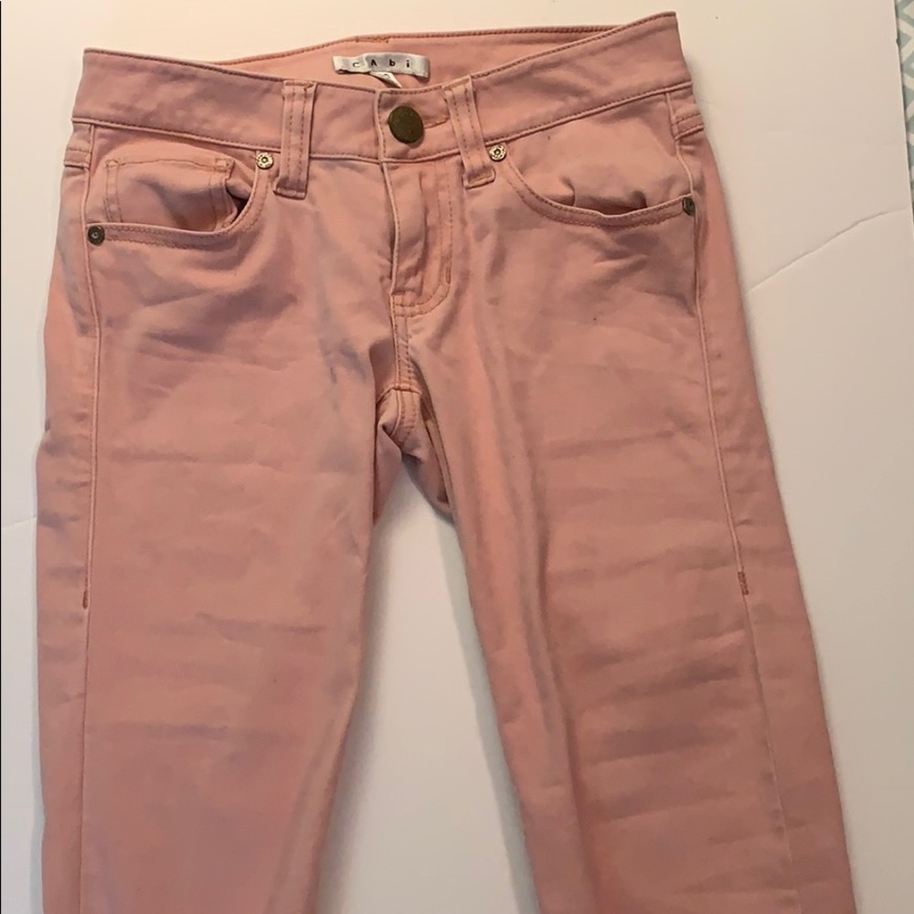 CAbi pink jeans